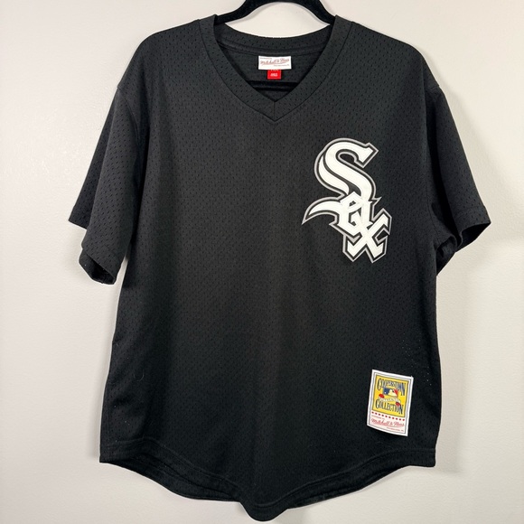 Mitchell & Ness Other - Mitchell & Ness Bo Jackson Chicago White Sox Batting Practice Jersey Black Lg.